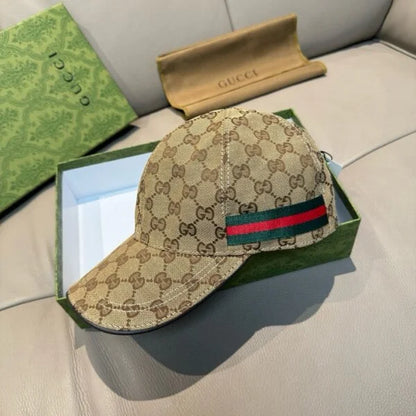 Gucci GG Canvas Baseball Cap Beige