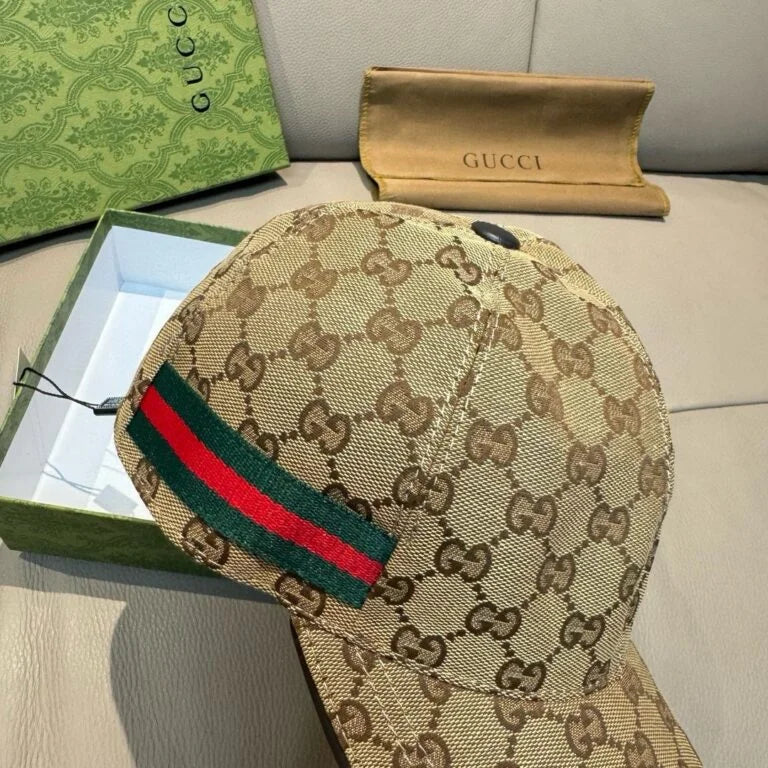 Gucci GG Canvas Baseball Cap Beige